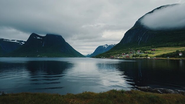 Photo experience the breathtaking beauty of norways nature