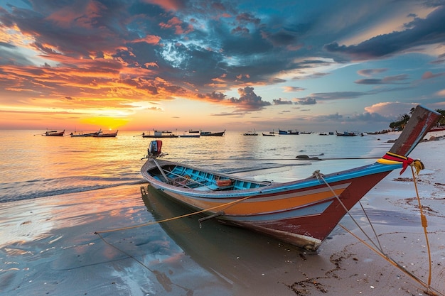 Experience the cultural charm of Hua Hin Beach whe generative ai