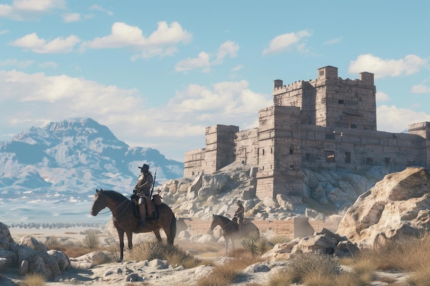 Experience the frontier spirit at a Western fort s generative ai