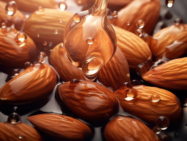 Experience the Irresistible Luxury Fresh Almonds Drenched in Pure Almond Oil