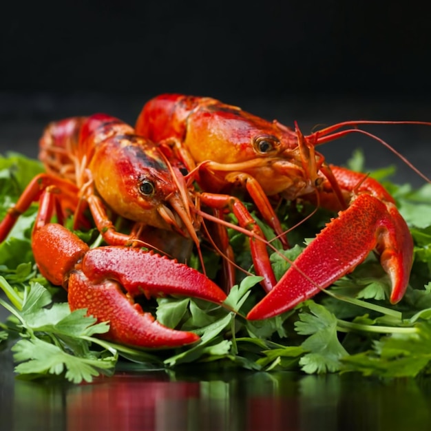 Experience the Taste of Cooked Crawfish Delectable Seafood Delight