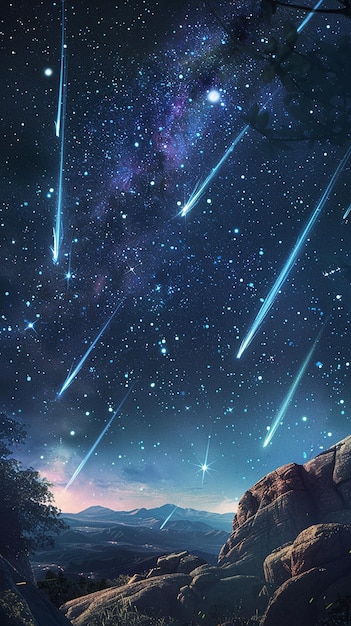 Experience of Watching a Meteor Shower