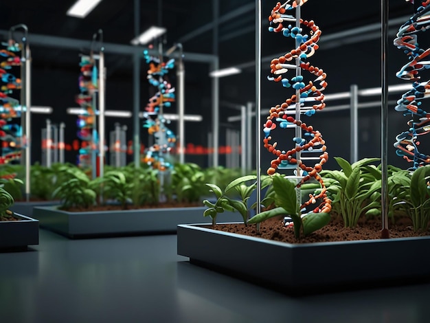 Experimental research on biotechnology and DNA Smart Farming and Agriculture