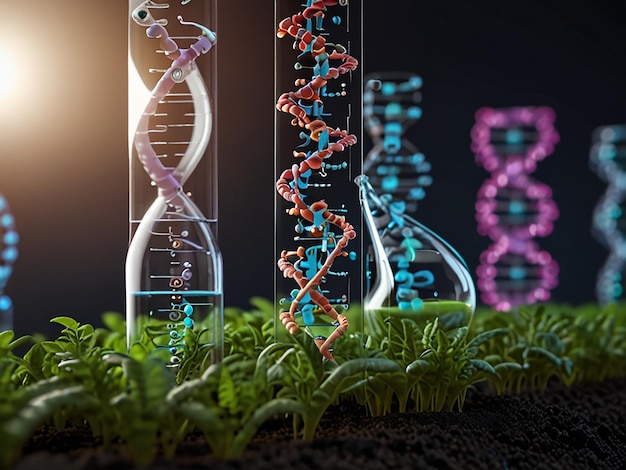 Experimental research on biotechnology and DNA Smart Farming and Agriculture