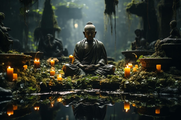 An exploration of Buddhist thought on the causes of suffering and the path to Nirvana