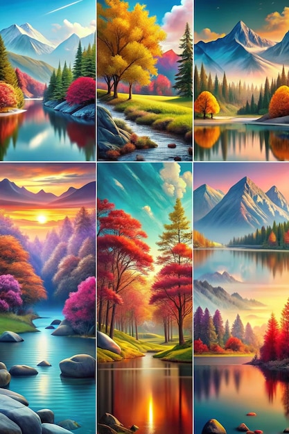 Photo explore beautiful hyperrealistic wallpapers with topquality colorful backgrounds