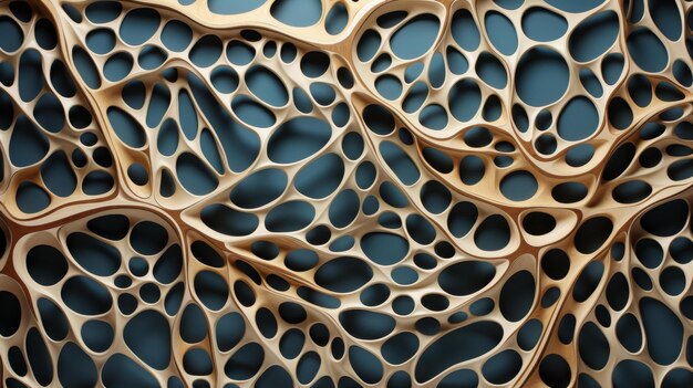 Photo explore dynamic cell structures and bold contrasts with flat textures in intricate