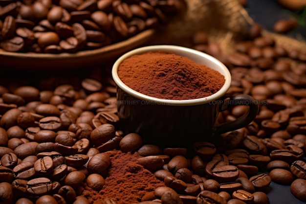 explore the etymology of the word cappuccino background