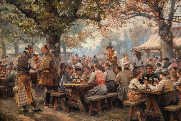 Explore the historical evolution of Oktoberfest at generative ai