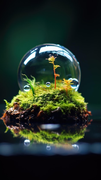 Explore the mesmerizing world of minimalist photography with this tiltshift masterpiece