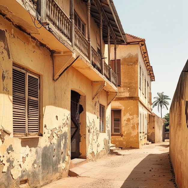 Exploring French Colonial Architecture in Dakar Senegal