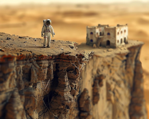 Exploring an isolated village on Mars