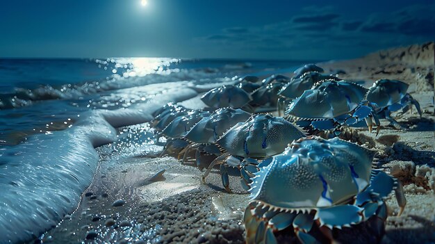 Photo exploring the mystical world of sea creatures background beneath the waves