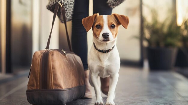 Exploring new destinations the joy of traveling with your beloved dog by your side