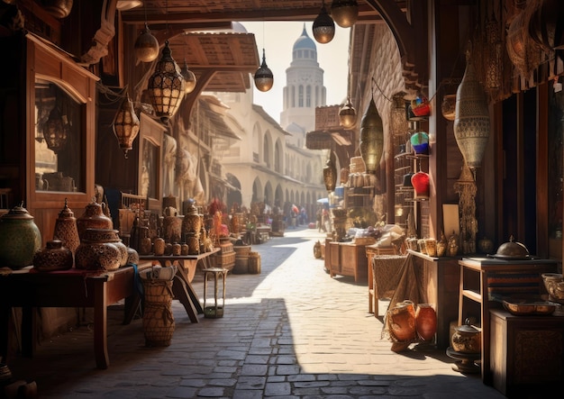 Exploring the traditional souks in the UAE