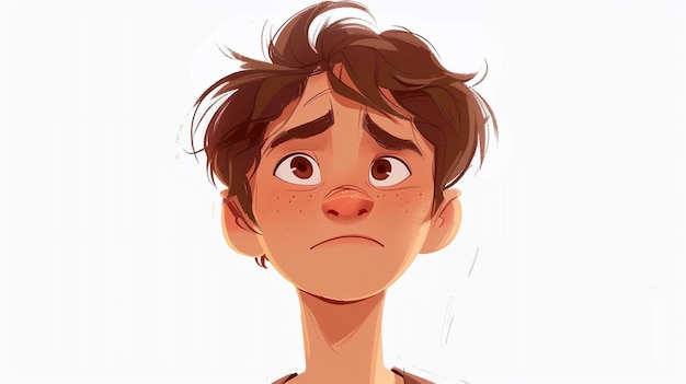 Expressive Cartoon Faces with Varied Emotions in Digital Art