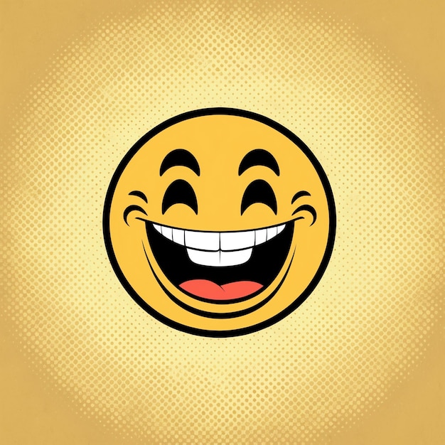 Expressive Laughing Emoticon Images for Digital Messaging