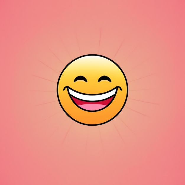 Photo expressive laughing emoticon images for digital messaging