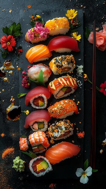 Exquisite Artisan Sushi Platter