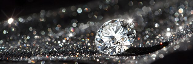 Photo exquisite brilliance perfectly cut diamond reflecting light and sophistication