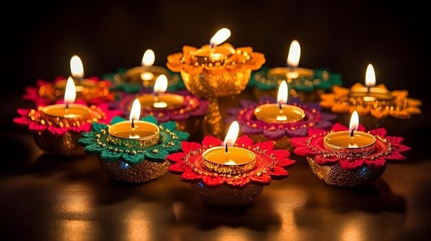 Exquisite Diyas for Diwali Decoration