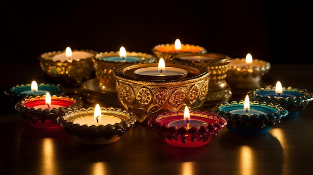 Exquisite Diyas for Diwali Decoration