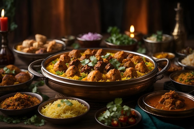 Exquisite Indian Food Presentation A Feast for the Eyes