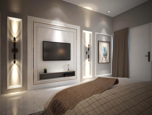 Exquisite and Modern Bedroom Interior Design