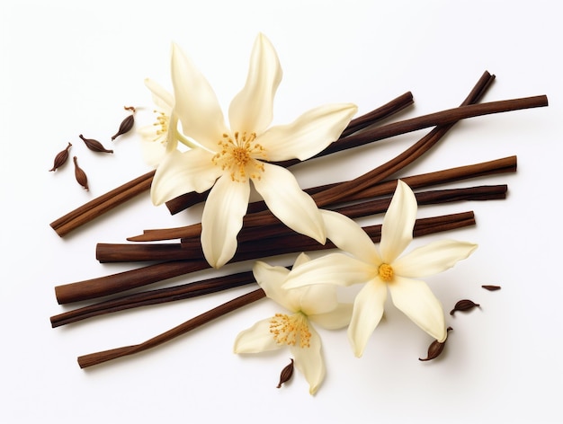 Exquisite Vanilla Blossoms Aromatic Sticks Unlocking Nature's Sweet Essence