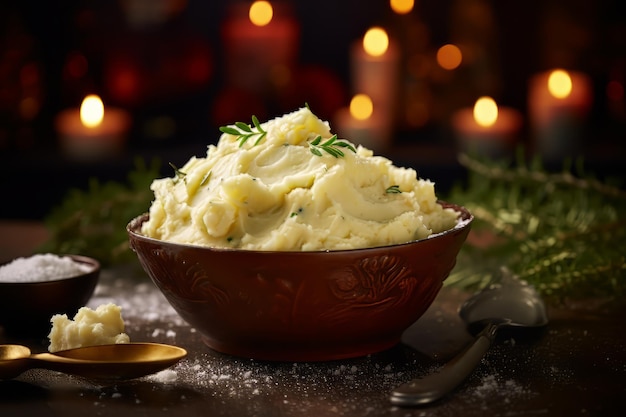 ExtraButtery Mashed Potatoes christmas Dinner