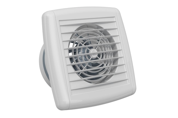 Extractor Fan for bathroom or kitchen 3D rendering