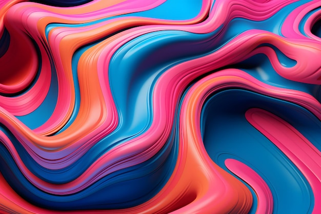 Extreme closeup background featuring a 3D flat clean abstract design