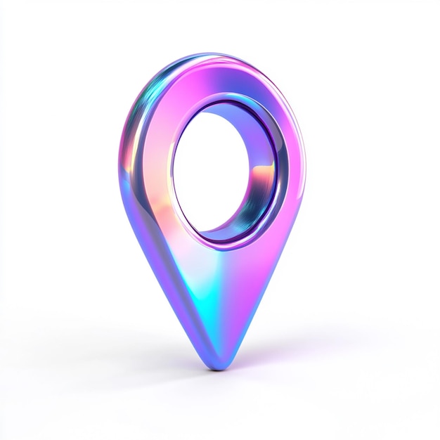 Eye Catching 3D Navigation Icon for User Interfaces