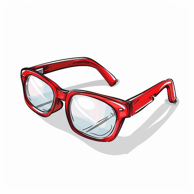 eye glasses isolated icon