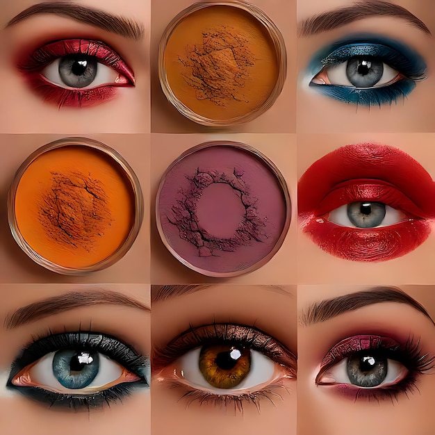 Eye makeup