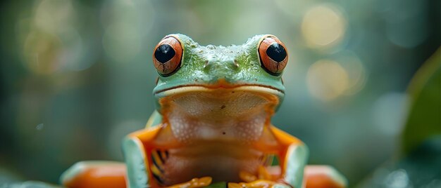 Eyes of the Forest Costa Rican Tree Frog Concept Nature Photography Wildlife Rainforest Creatures Vibrant Colors