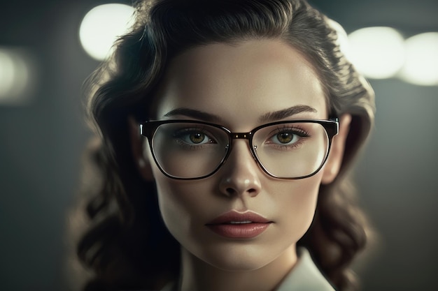 Eyewear advertising campaign AI generated