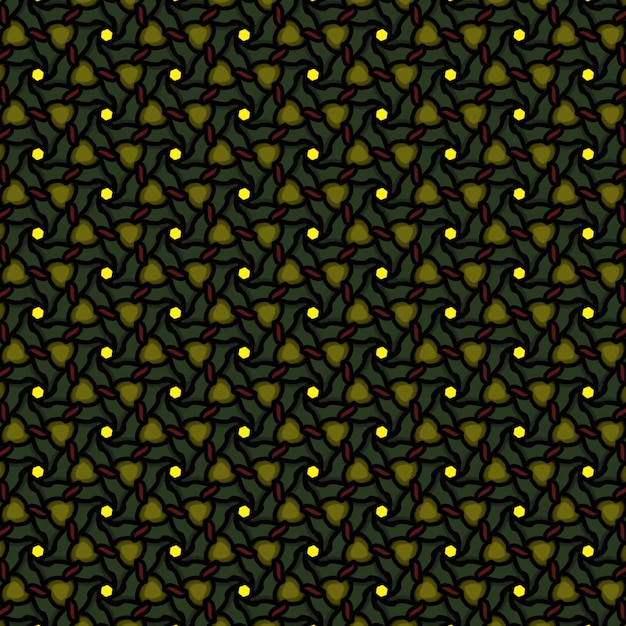 The fabric pattern is used to make a dark background.