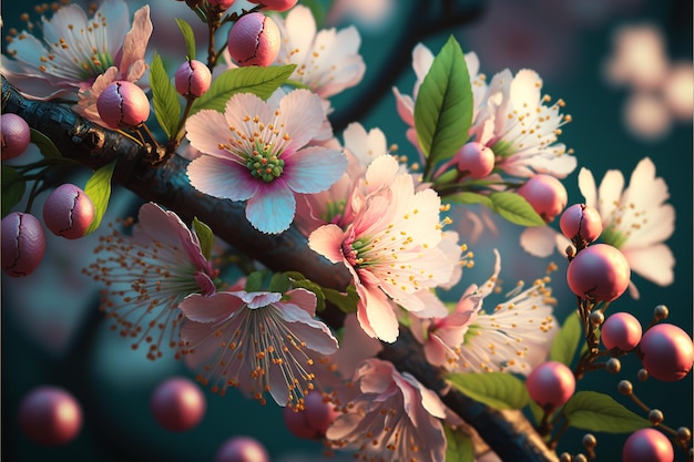 Fabulously beautiful and lovely creative Cherry blossom