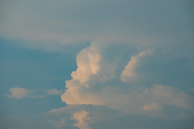 A face in the clouds