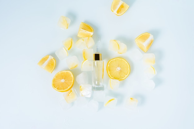 Face serum with lemon