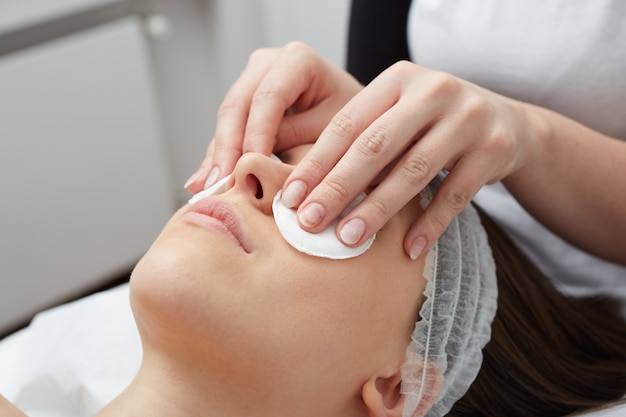 Face treatments in wellness club