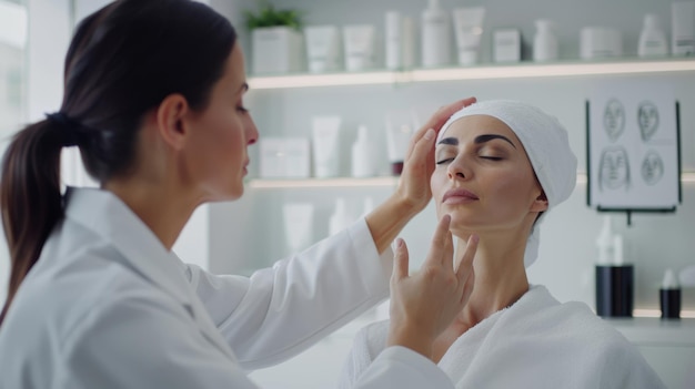 The facial skincare treatment