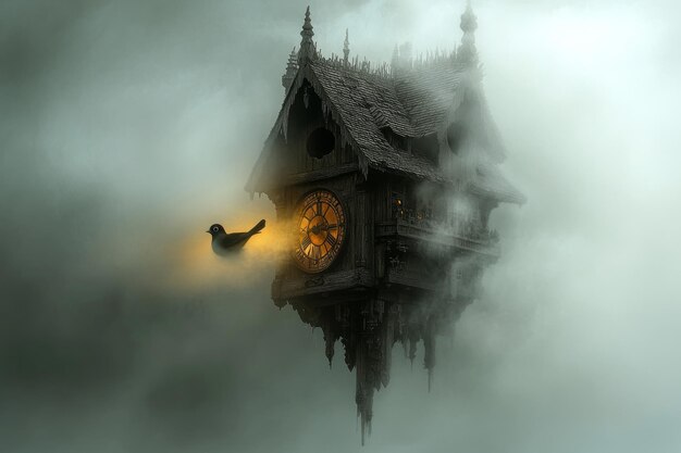 Fading Cuckoo Cuckoo clock