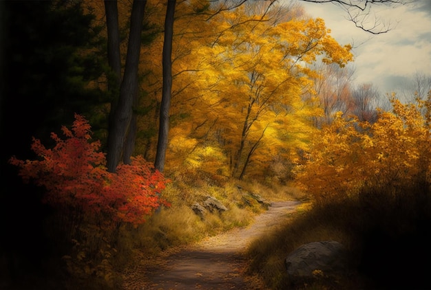 Fall trail