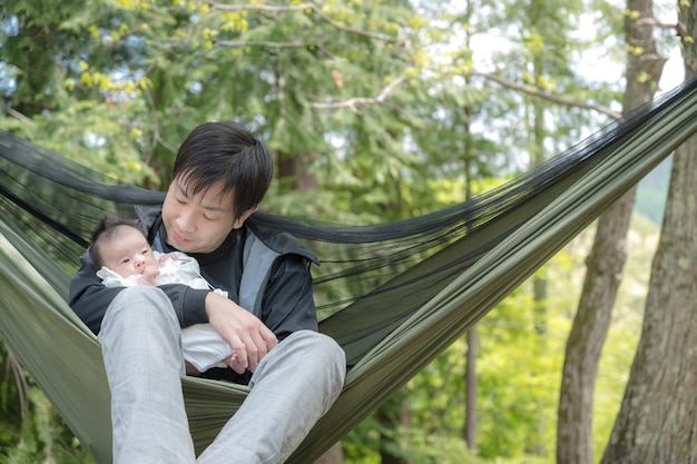 Family camping