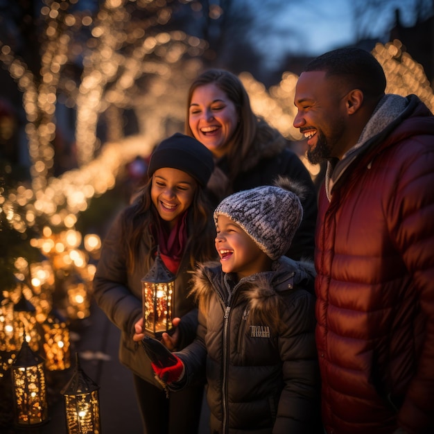 Family and Community Christmas Light Tours