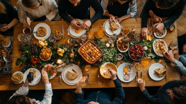 Family Dinner Gathering