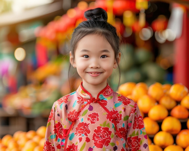 Family Enjoying Traditional Chinese New Year Snacks Celebrating Chinese New Year with Culinary