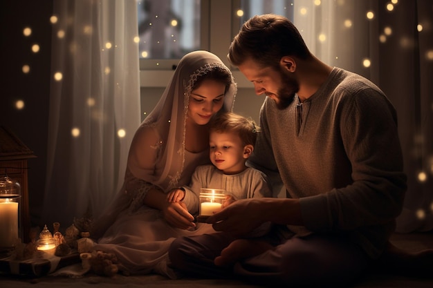 Family Joy During Ramadan Mubarak